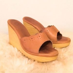 Cherokee of California 70s Vintage Platform Wedges